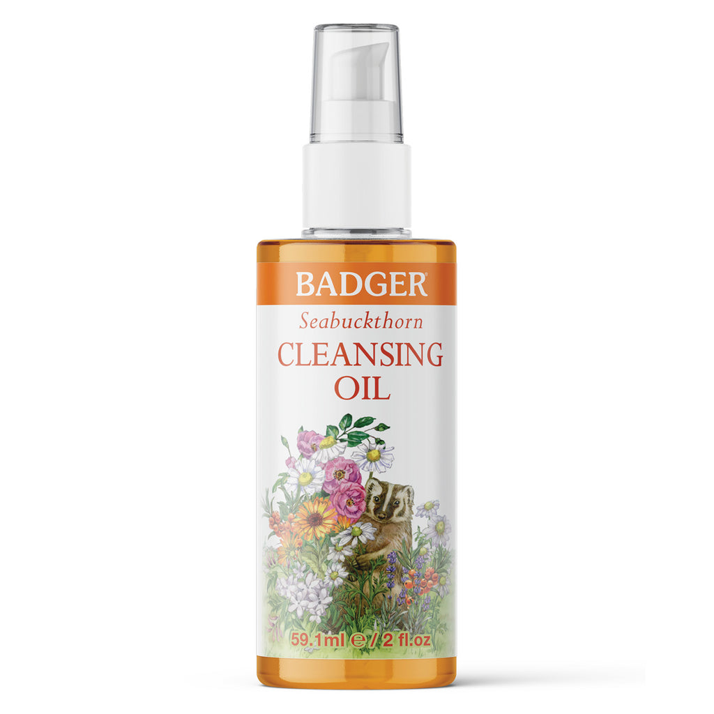 Seabuckthorn Face Cleansing Oil Normal Dry Skin Badger Balm