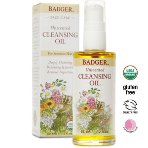 certifications  unscented face cleansing oil