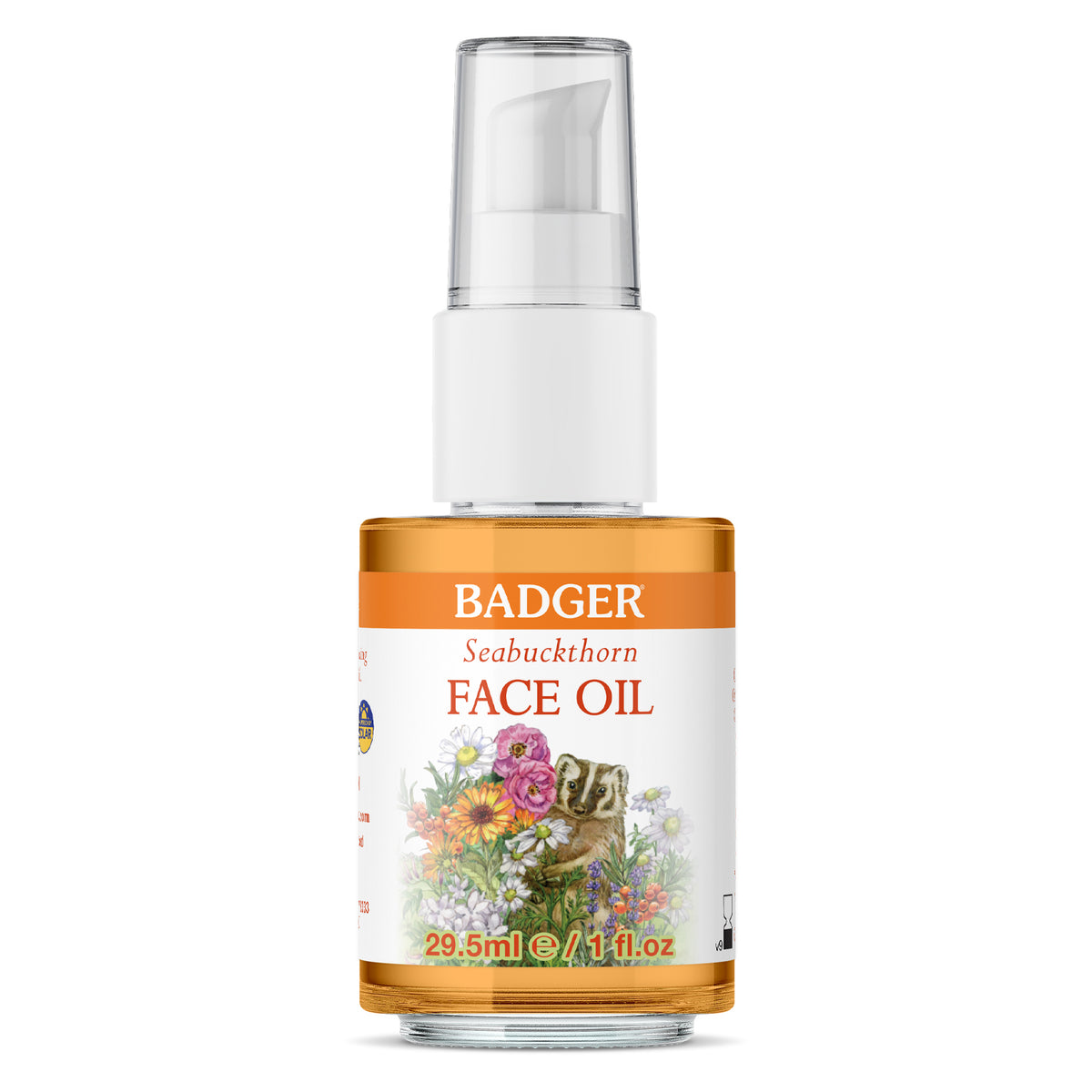 Seabuckthorn Face Oil For Normal/Dry Skin Badger Balm