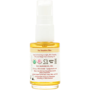 Unscented Face Oil - For Sensitive Skin | Badger Balm