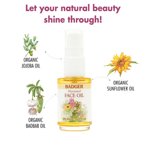 face oil organic ingredients