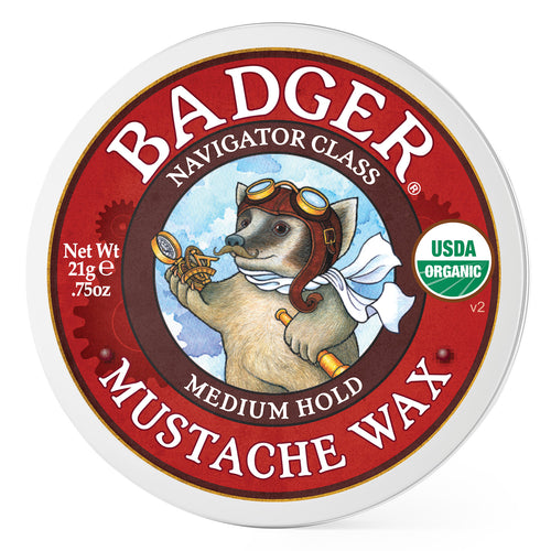 organic mustache wax