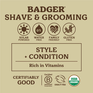 organic shaving gift set certifications