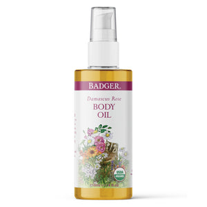 organic rose body oil