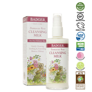 rose cleansing milk certifications