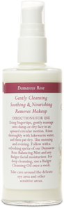 rose cleansing milk side