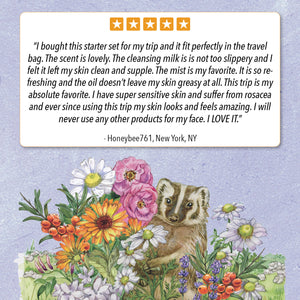 rose face care starter set review