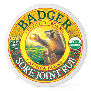 sore joint rub small tin
