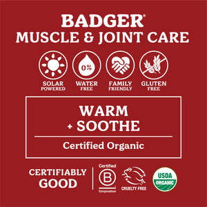 sore joint rub certifications