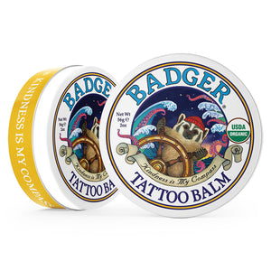organic tattoo balm side